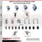 Service Caster 4 Inch 316SS Blue Poly Swivel 1 Inch Expanding Stem Caster Lock Brake, 2PK SS316TTLEX20S414-PPUB-BLUE-2-S-2-1 - alternate 4
